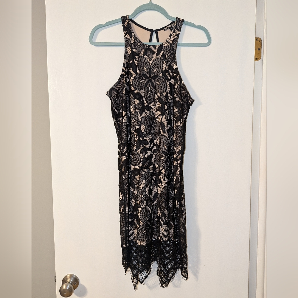 Express Women's Lace Mini Dress